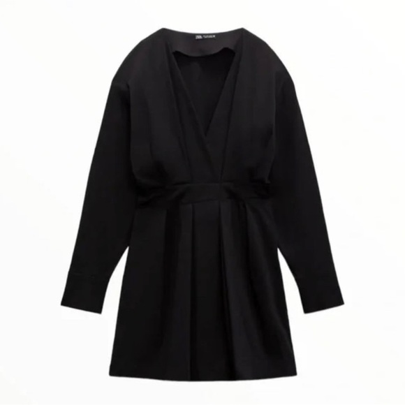 ZARA BOX PLEAT DRESS - Picture 2 of 6